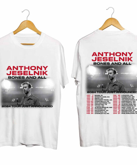 Anthony Jeselnik 2024 tour Shirt, Anthony Jeselnik Bones and All 2024 Tour Shirt, Anthony Jeselnik Shirt