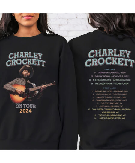 Charley Crockett 2024 Tour Shirt, Charley Crockett Shirt, Charley Crockett 2024 Concert Shirt