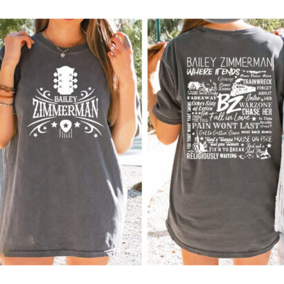 Bailey Zimmerman shirt, Bailey Zimmerman merch shirt, Bailey Zimmerman country music shirt