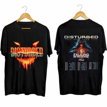 Disturbed tour 2024 Take Back Your Life shirt, Disturbed Band Shirt, Disturbed 2024 Concert Shirt