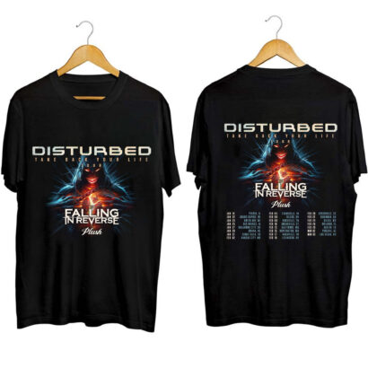 Disturbed 2024 Tour Shirt, Disturbed Band Shirt, Disturbed 2024 Concert Shirt