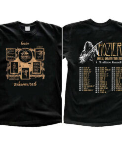 Hozier tour 2024 shirt, UnReal UnEarth Album Hozier 2024 tour Shirt, Hozier merch shirt