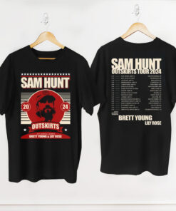 Sam Hunt 2024 Outskirts Tour Shirt, Sam Hunt 2024 Concert Merch, Sam Hunt Shirt