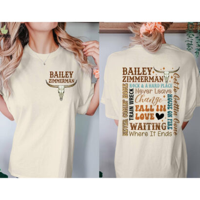 Bailey Zimmerman Shirt, Bailey Zimmerman merch shirt, Bailey Zimmerman Country Concert tee