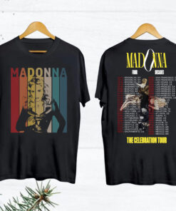 Madonna Tour 2023-2024 shirt, Madonna The Celebration Tour 2024 Shirt, Madonna merch