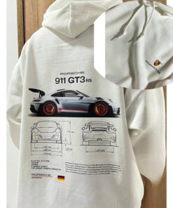 Porsche 911 GT3 RS shirt, Porsche 911 GT3 RS 2 side shirt, Porsche shirt