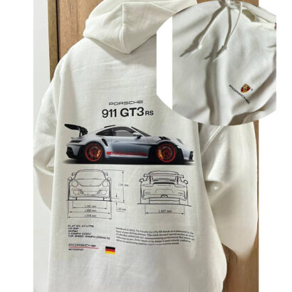 Porsche 911 GT3 RS shirt, Porsche 911 GT3 RS 2 side shirt, Porsche shirt