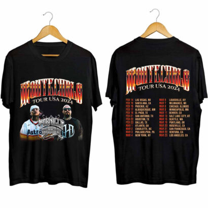 Tornillo Montecarlo Tour Usa 2024 Shirt, Rapper Tornillo 2024 Concert Shirt, Tornillo Shirt