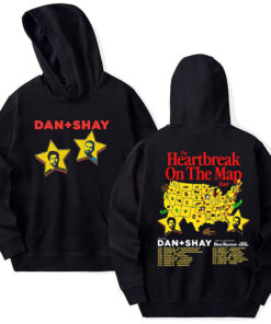 Dan and Shay tour 2024 shirt, Dan and Shay The Heartbreak On The Map Tour Shirt, Heartbreak On The Map Tour 2024