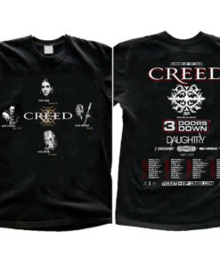 Creed 2024 Tour Summer of ’99 Tour Shirt, Creed Band Shirt, Creed 2024 Concert Shirt