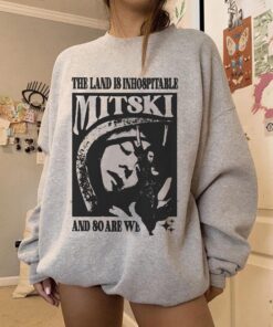 Mitski shirt, the land is inhospitable Shirt, Album Shirt Aesthetic inspired Shirt, the land is inhospitable sweatshirt