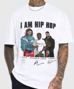 Official It’s All A Blur Tour Big As The What 2024 T-shirt, I Am Hip Hop Kendrick And Drake And J Cole Signature Shirt