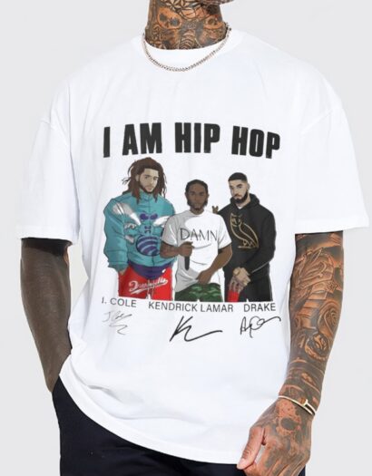 Official It’s All A Blur Tour Big As The What 2024 T-shirt, I Am Hip Hop Kendrick And Drake And J Cole Signature Shirt