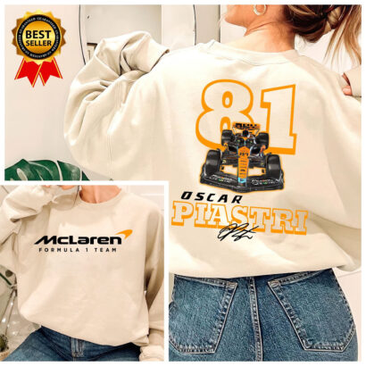 Oscar Piastri Formula One Hoodie, F1 Two Sides T Shirt, Oscar Piastri Shirt, Oscar Piastri F1 Sweatshirt, F1 2023 Shirt, F1 Merch Shirt