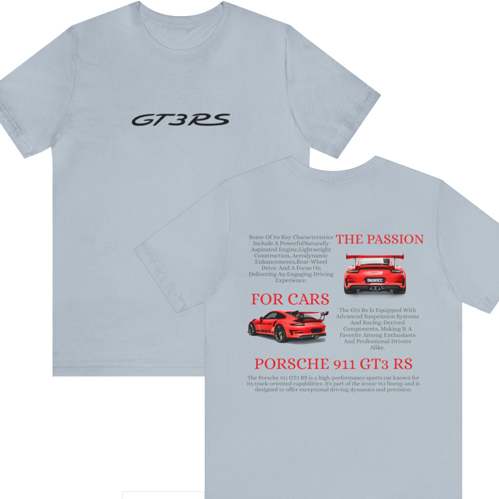 The Porsche 911 GT3 RS Tshirt - Storepa