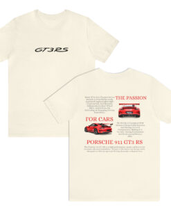 The Porsche 911 GT3 RS White Tee.