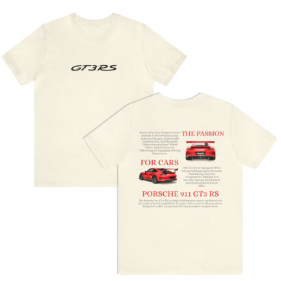 The Porsche 911 GT3 RS White Tee.