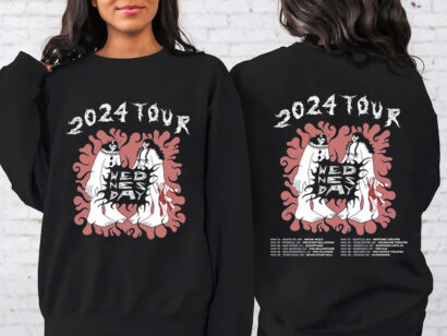 Wednesday West Coast Tour 2024 Shirt, Wednesday Band Fan Shirt, Wednesday 2024 Concert T-Shirt