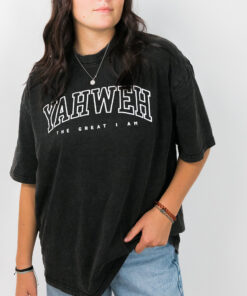 Yahweh Vintage tshirt, Christian Streetwear, Jesus tshirt, Aesthetic Christian tee,YHWH, faith shirt