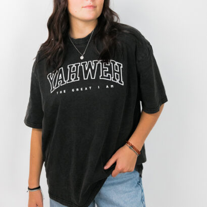 Yahweh Vintage tshirt, Christian Streetwear, Jesus tshirt, Aesthetic Christian tee,YHWH, faith shirt