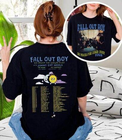 Fall Out Boy Tour 2024 T-Shirt, Fall Out Boy Band Shirt