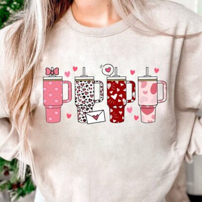 Valentine's Day Shirt, Valentine's Day Cup shirt