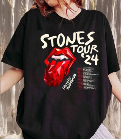 Rolling Stones Shirt, Rolling Stones 2024 Shirt, Rolling Stones Tee