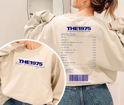 The 1975 Shirt, The 1975 Band Shirt, The 1975 Music Tour Shirt