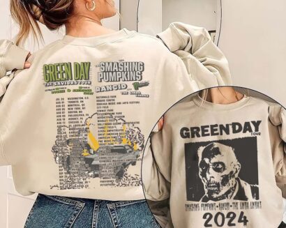 Green day tour 2024 shirt, Green day merch 2024 shirt