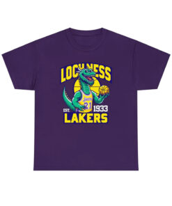 Lochness Lakers shirt, Los Angeles Basketball Shirt, Lochness Lakers Basketball shirt, Basketball shirt