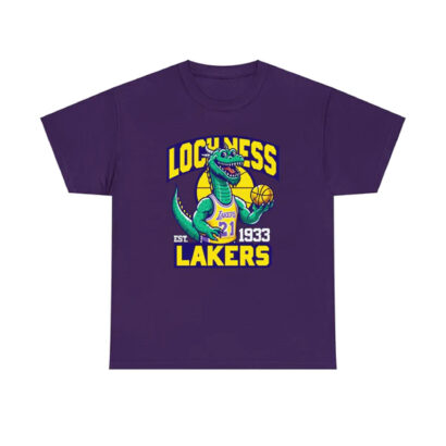 Lochness Lakers shirt, Los Angeles Basketball Shirt, Lochness Lakers Basketball shirt, Basketball shirt