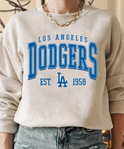 Vintage Los Angeles Dodgers Sweatshirt, Los Angeles Baseball Hoodie, Vintage Baseball Fan Shirt, Los Angeles Dodgers Shirt, Baseball Tee