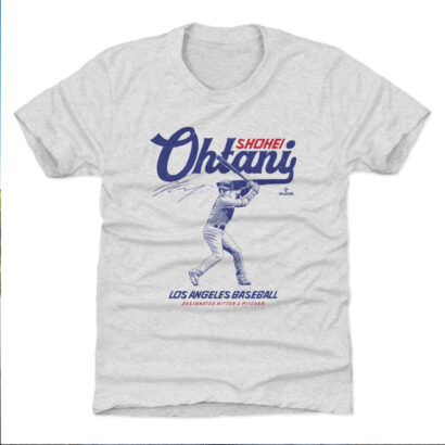 Shohei Ohtani Kids T-Shirt, Los Angeles Baseball shirt, Shohei Ohtani Los Angeles D Vintage shirt, LA Dodgers shirt