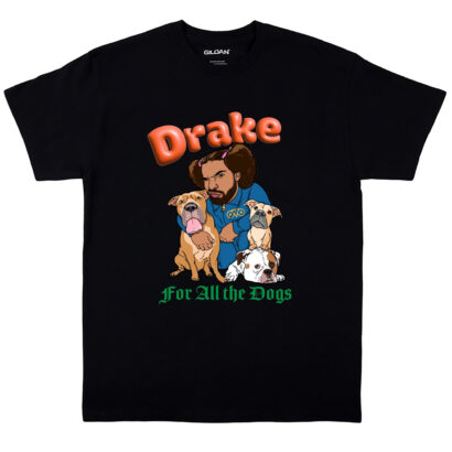 Drake T-shirt, For All The Dogs Hip Hop Art Tshirts, Birthday gift for him her Hypebeast T-shirt, Hip Hop Graphic T-shirt