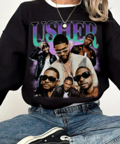 Rapper Usher Shirt, Vintage Usher 90s Shirt, Retro Usher Graphic Tee For Fan shirt, Usher Rap Hip Hop shirt