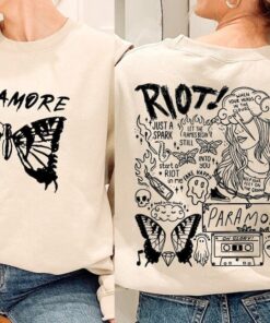 Paramore Doodle Art Sweatshirt, Paramore Shirt