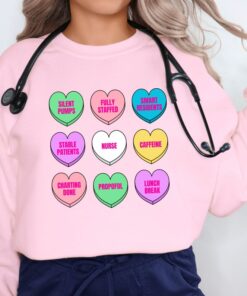 Funny Valentine's Nursing Shirt, ICU Nurse, PICU Nurse