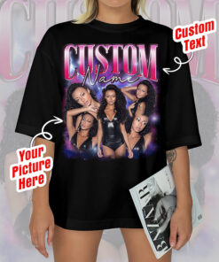 Custom Bootleg Rap Tee, Custom Photo, Vintage 90s Graphic T-shirt, Custom Photo Shirt, Insert Your Design