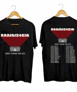 Rammstein Tour 2024 T-Shirt, Rammstein concert t-shirt