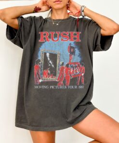 Rush Moving Pictures Tour 1981 T-Shirt