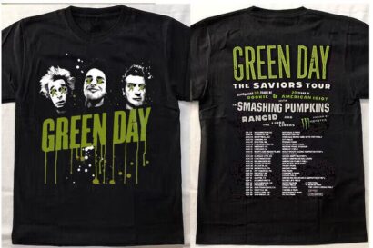 Green Day The Saviors 2024 Tour Shirt, Green Day Band Graphic Tee, Green Day Concert Shirt