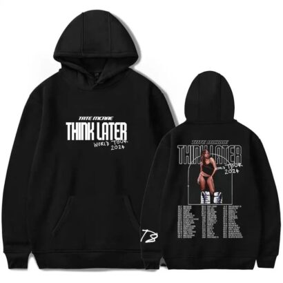 Think Later Album World Tour 2024 Tour Shirt, Tate McRae 2024 Concert Shirt