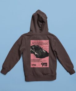 Porsche 911 Retro Inspired Hoodie, Vintage Limited Porsche Sweatshirt