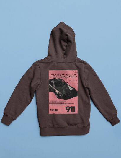 Porsche 911 Retro Inspired Hoodie, Vintage Limited Porsche Sweatshirt