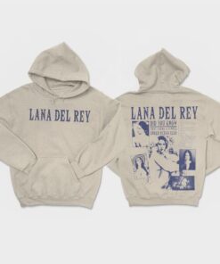 Lana Del Rey 2 Sides Hoodie, Vintage LANA Del Rey Merch, Oversized Shirt Lana Del Rey