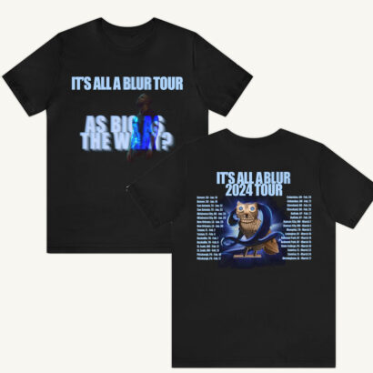 It's All a Blur 2024 TOUR drake Shirt, drake tour 2024 shirt, Drake t-shirt