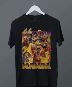 Kobe Bryant TShirt, Kobe Mamba Bryant shirt, Black Mamba Hip Hop Rap tee
