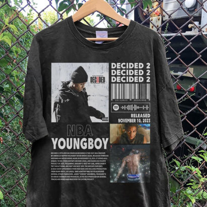 YoungBoy Never Broke Again Rap Merch Shirt, Young Boy Decided 2 Album Tee, Nba Young Boy Rapper shirt