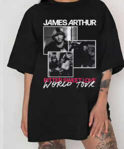 James Arthur Bitter Sweet Love 2024 Tour Shirt, James Arthur Shirt, James Arthur 2024 Tour Shirt