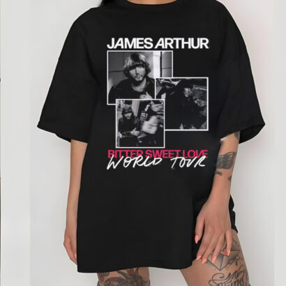 James Arthur Bitter Sweet Love 2024 Tour Shirt, James Arthur Shirt, James Arthur 2024 Tour Shirt